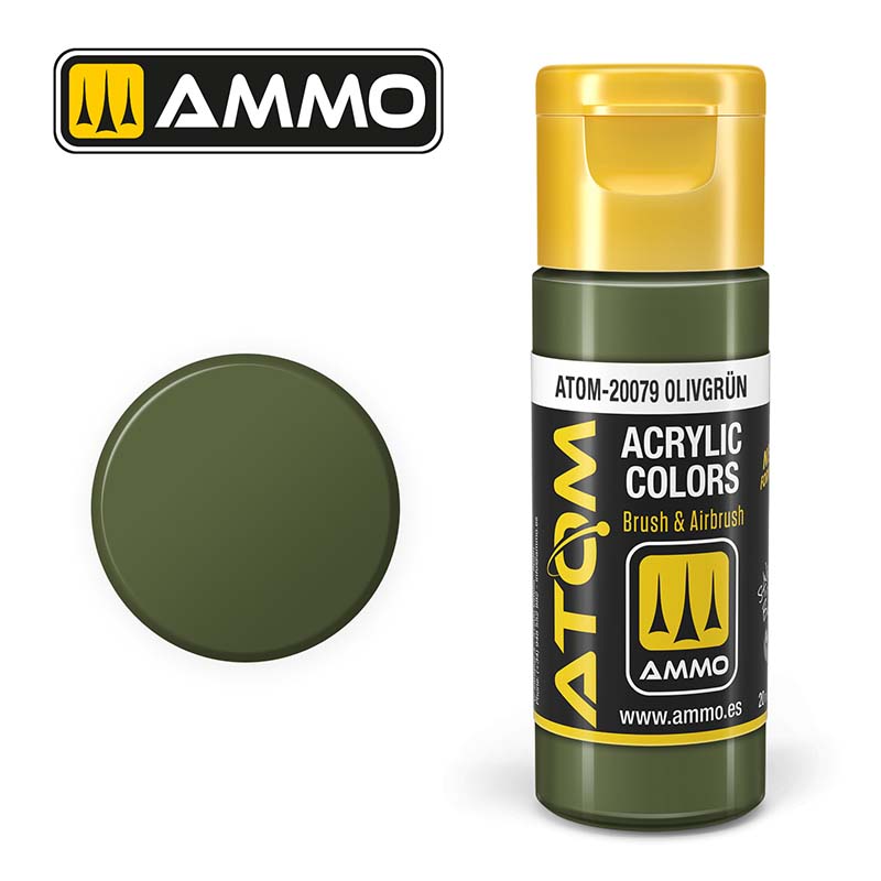 Ammo ATOM-20079 ATOM COLOR Olivgrün