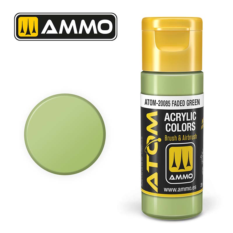 Ammo ATOM-20085 ATOM COLOR Faded Green