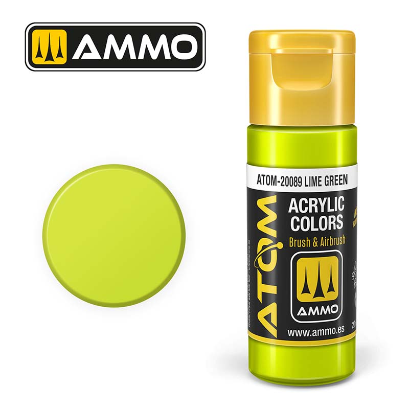 Ammo ATOM-20089 ATOM COLOR Lime Green