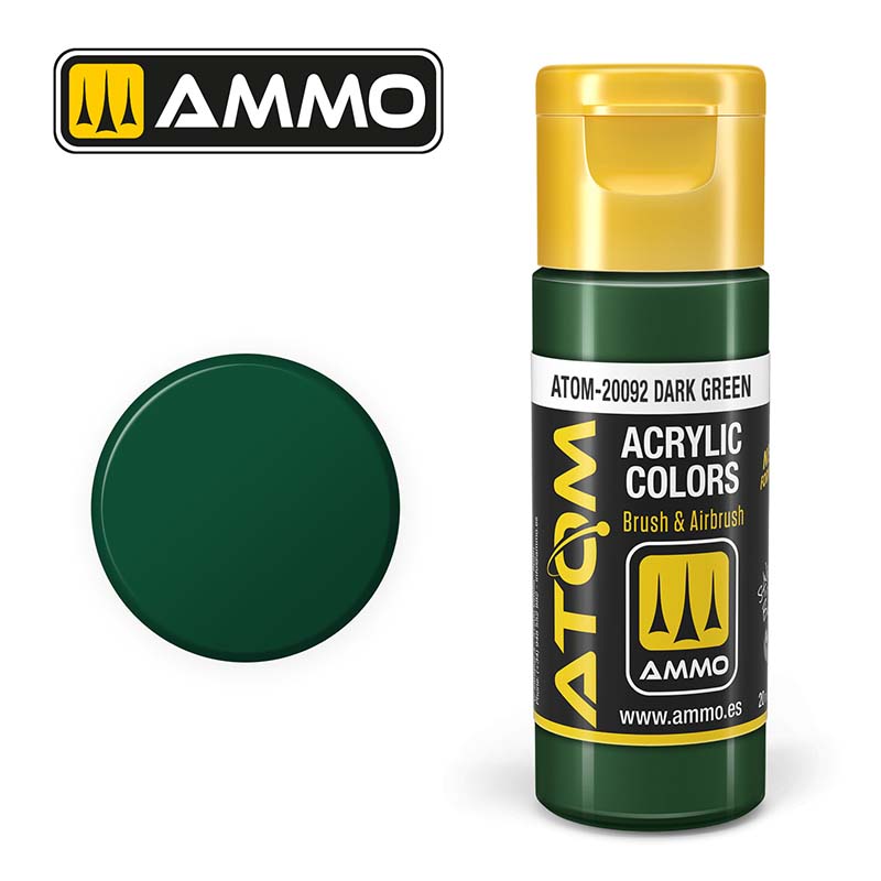 Ammo ATOM-20092 ATOM COLOR Dark Green