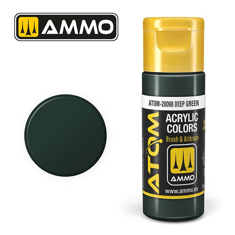 Ammo ATOM-20098 ATOM COLOR Deep Green