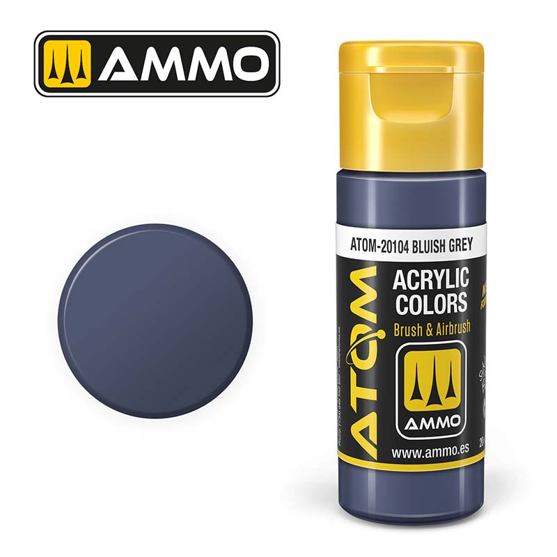 Ammo ATOM-20104 ATOM COLOR Bluish Grey