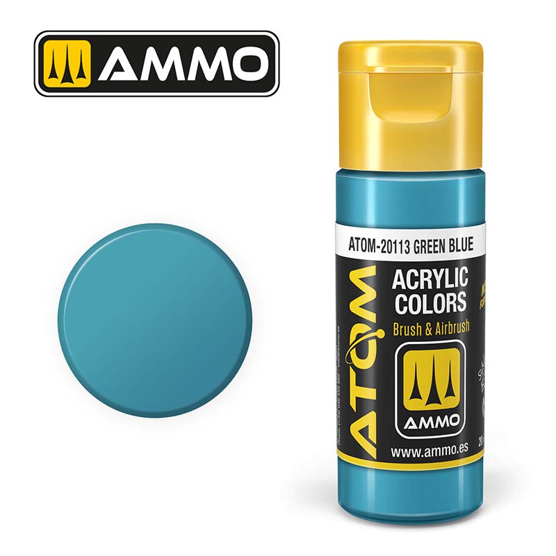 Ammo ATOM-20113 ATOM COLOR Green Blue