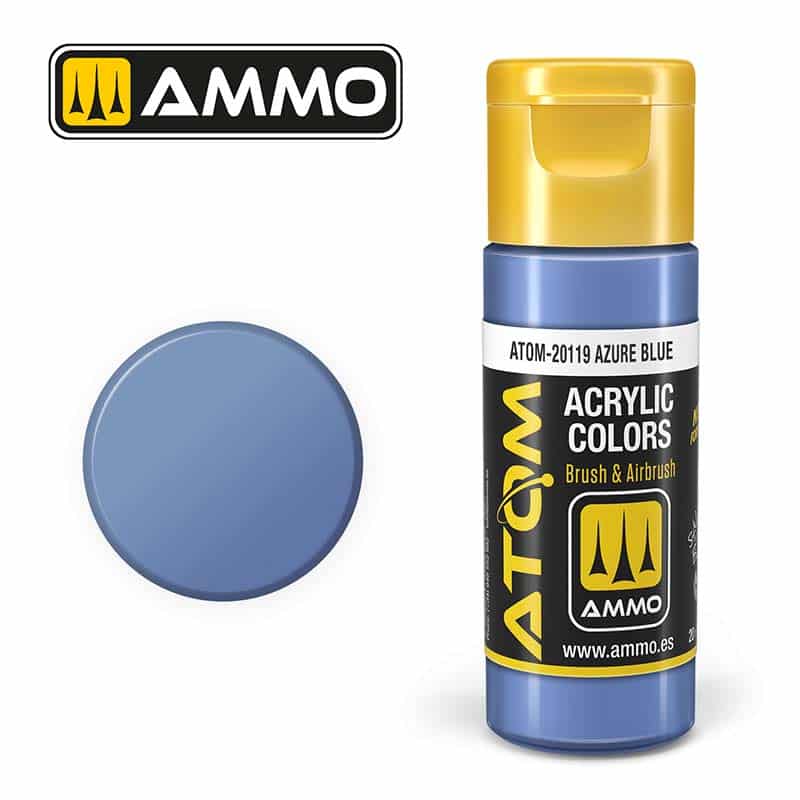 ATOM COLOR Azure Blue ATOM-20119 Ammo