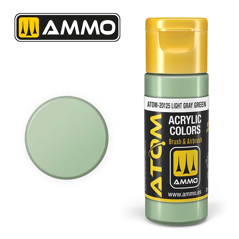 Ammo ATOM-20125 ATOM COLOR Light Gray Green
