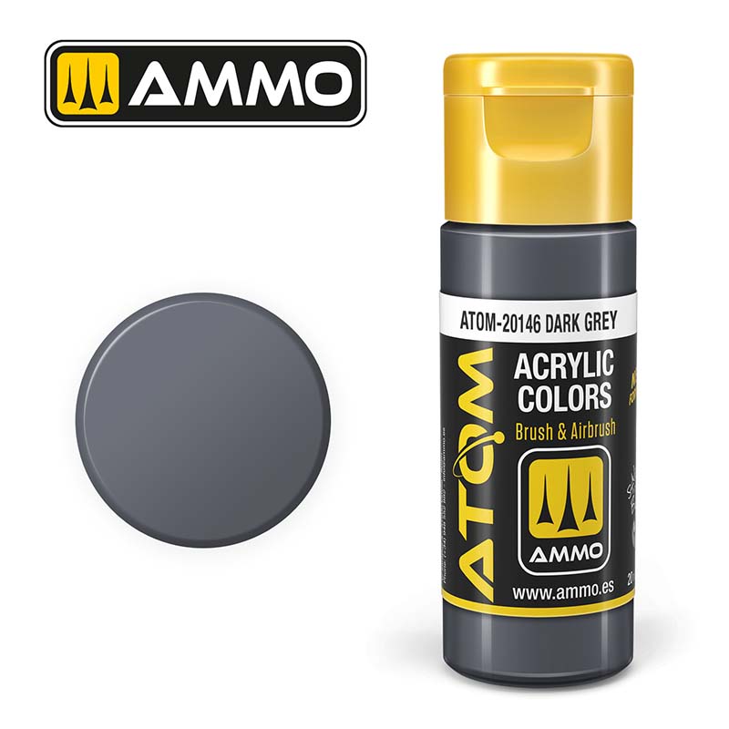 Ammo ATOM-20146 ATOM COLOR Dark Grey