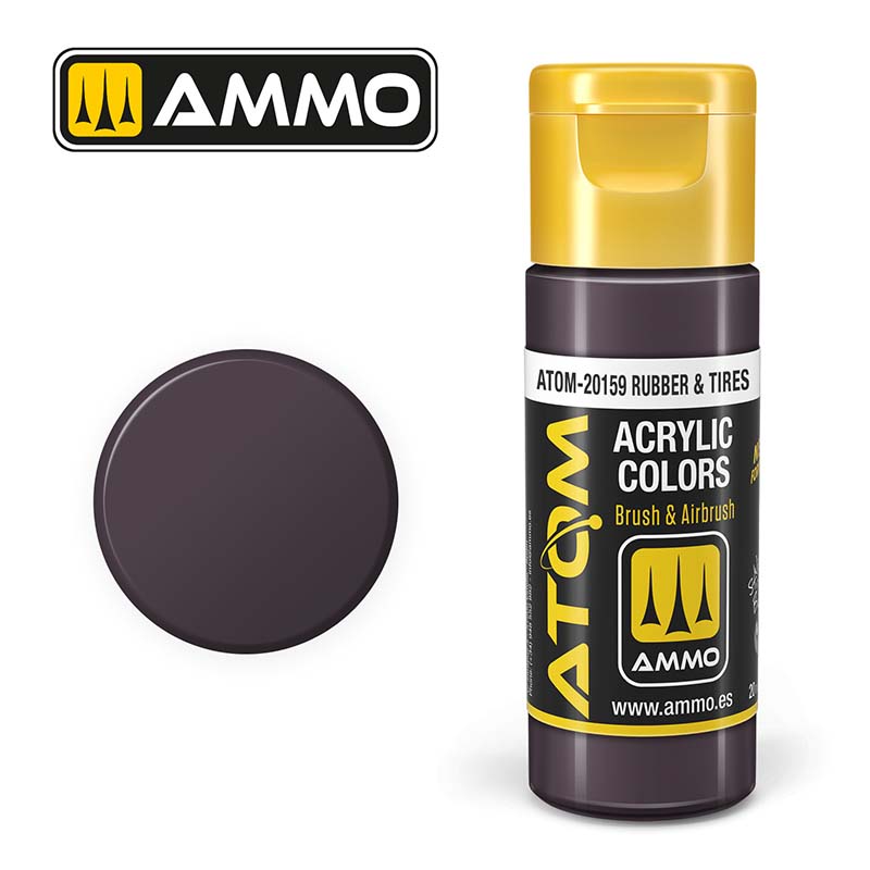 Ammo ATOM-20159 ATOM COLOR Rubber & Tires