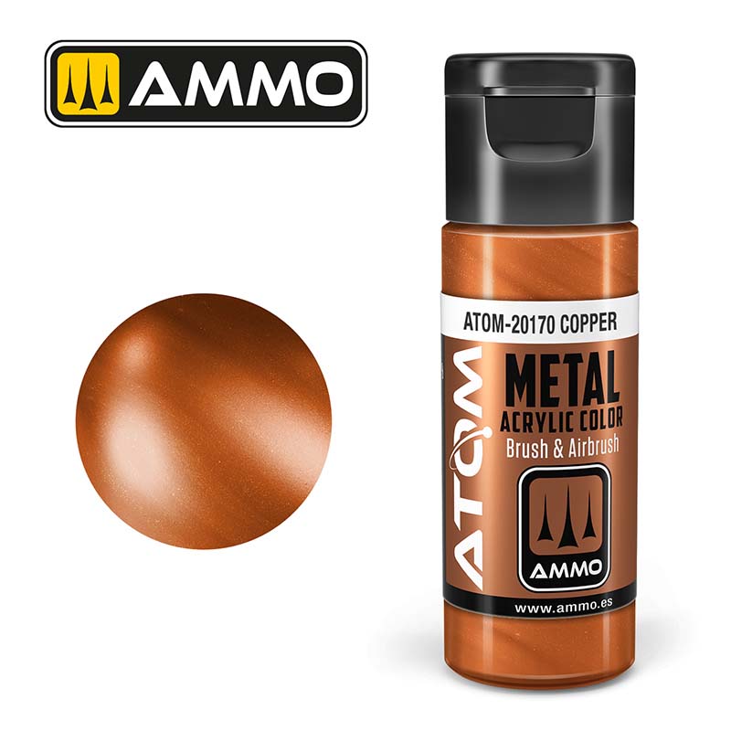 Ammo ATOM-20170 ATOM METALLIC Copper