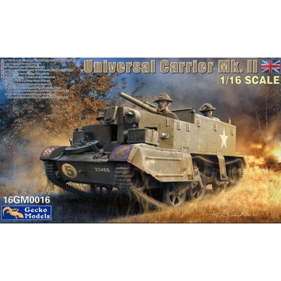 Gecko Models Universal Carrier Mk II Bren Gun Carrier (1/16) 16GM0016 Gecko Models Universal Carrier Mk II Bren Gun Carrier (1/16) 16GM0016