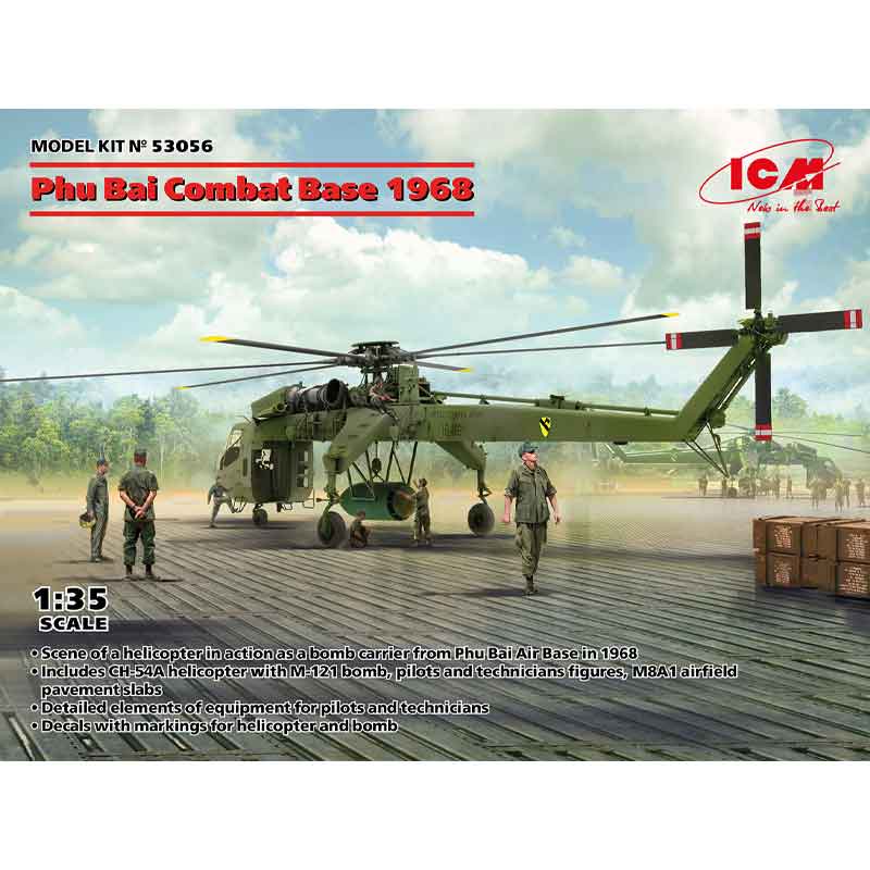 1/35 Phu Bai Combat Base 1968 53056 ICM