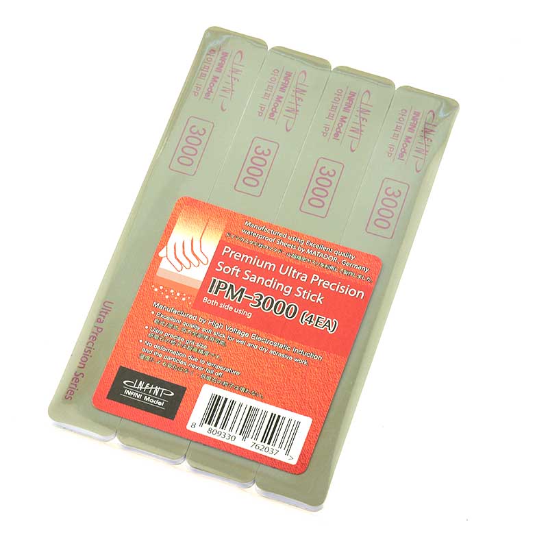 4X Premium Soft Sanding Stick(Matador) #3000 Infini Model IPM-3000