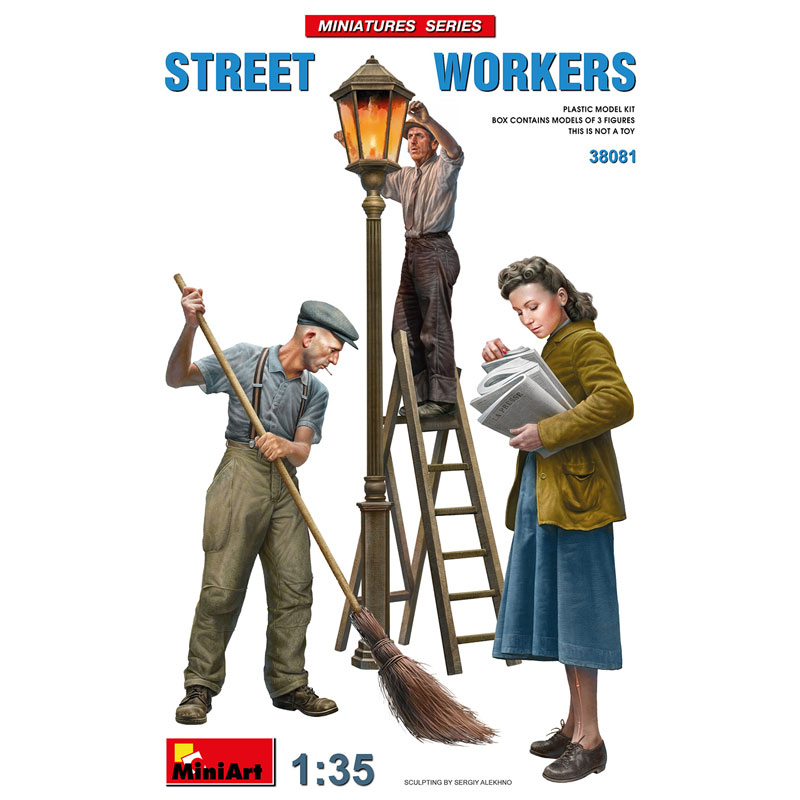 Miniart 38081 1/35 Street Workers
