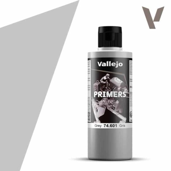 Vallejo Primer Grey Acrylic (200ml) 74.601 Vallejo Primer Grey Acrylic (200ml) 74.601