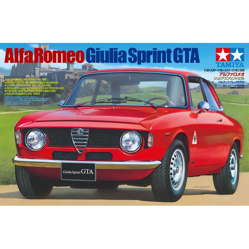 Tamiya Alfa Romeo Giulia Sprint GTA (1/24) 24188