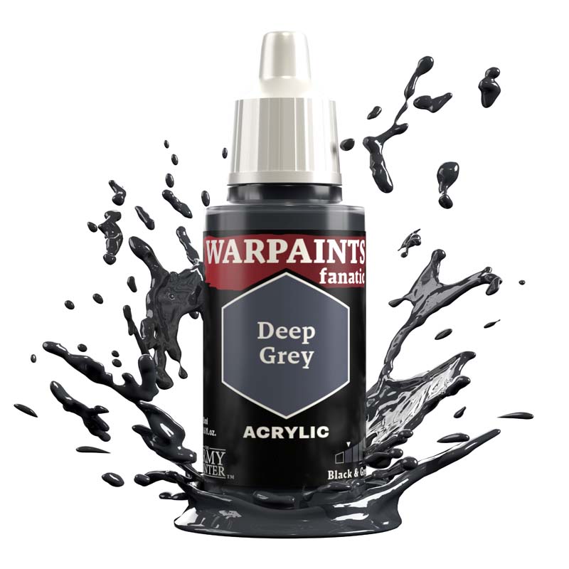 The Army Painter WP3002P Warpaints Fanatic: Deep Grey