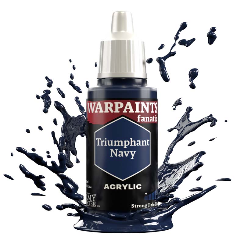 The Army Painter WP3019P Warpaints Fanatic: Triumphant Navy