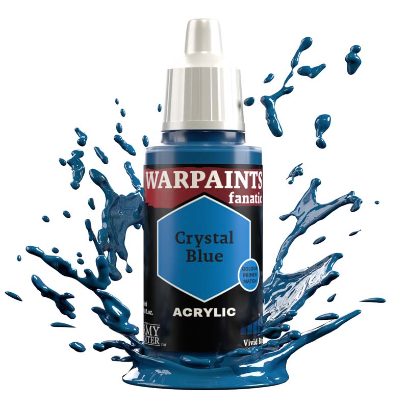 The Army Painter WP3028P Warpaints Fanatic: Crystal Blue