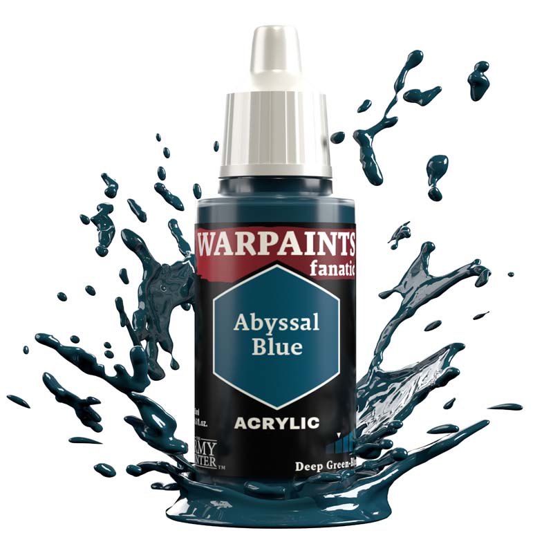 The Army Painter WP3032P Warpaints Fanatic: Abyssal Blue