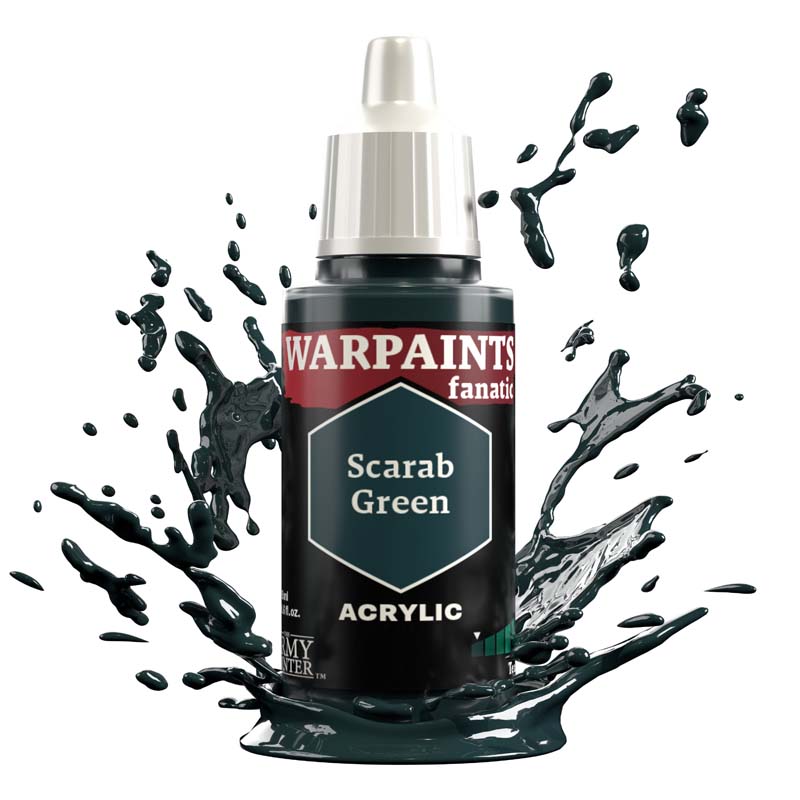 The Army Painter WP3043P Warpaints Fanatic: Scarab Green