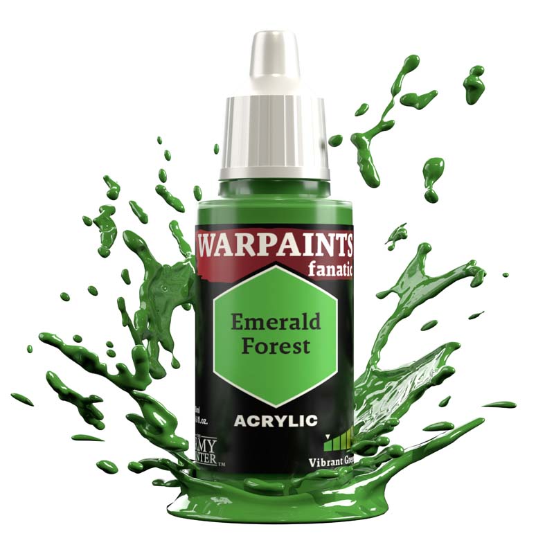 The Army Painter WP3055P Warpaints Fanatic: Emerald Forest