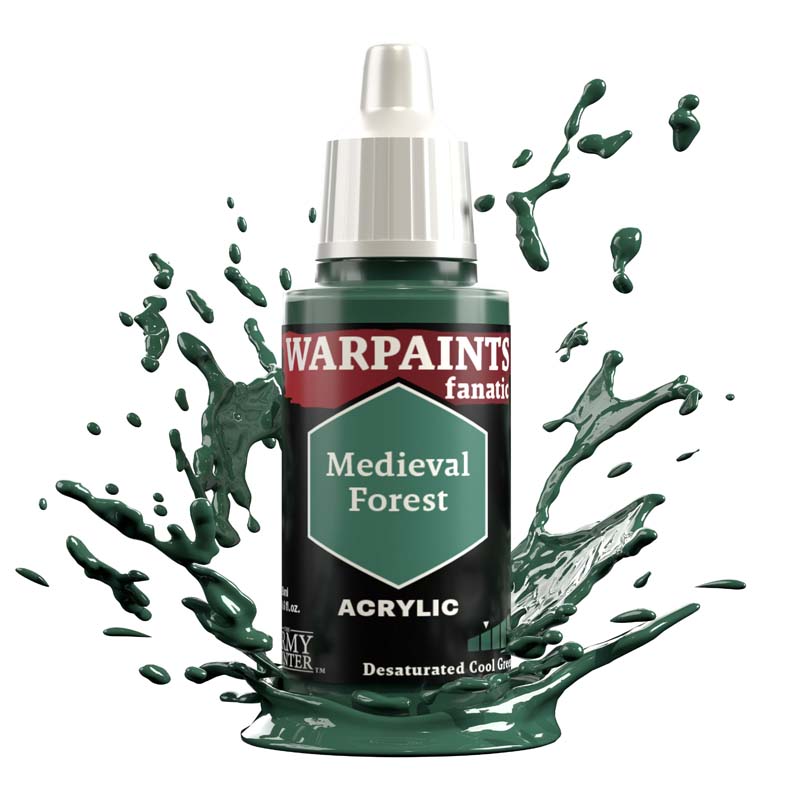 The Army Painter WP3062P Warpaints Fanatic: Medieval Forest