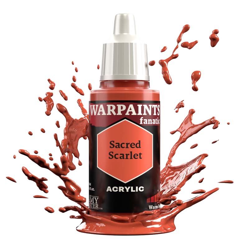 The Army Painter WP3106P Warpaints Fanatic: Sacred Scarlet