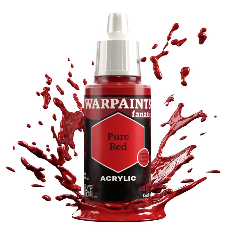 The Army Painter WP3118P Warpaints Fanatic: Pure Red