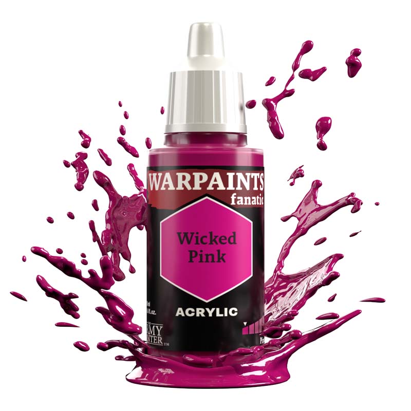 The Army Painter WP3121P Warpaints Fanatic: Wicked Pink