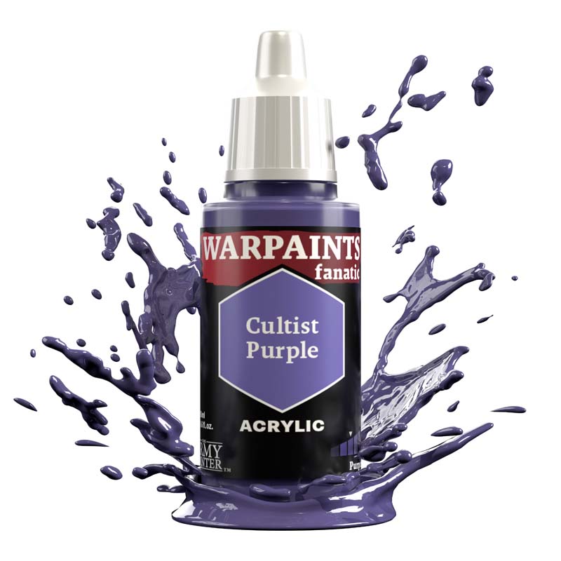 The Army Painter WP3129P Warpaints Fanatic: Cultist Purple