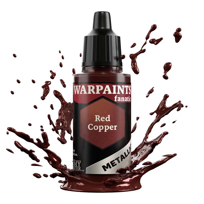 The Army Painter WP3182P Warpaints Fanatic Metallic: Red Copper