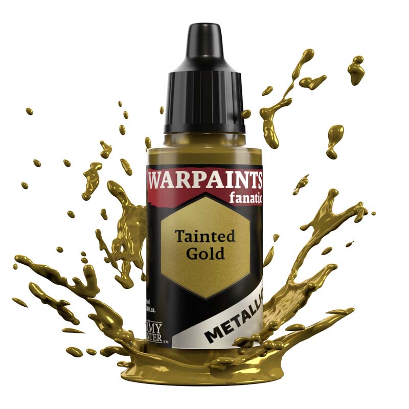 The Army Painter WP3187P Warpaints Fanatic Metallic: Tainted Gold