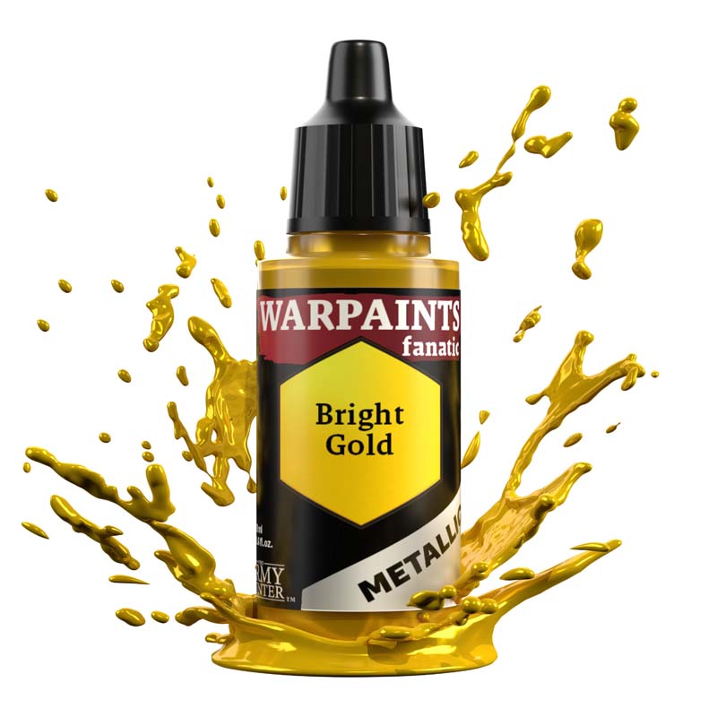 The Army Painter WP3189P Warpaints Fanatic Metallic: Bright Gold