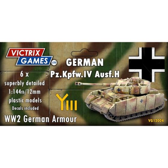 Victrix Panzer IV H (12mm) VG12004 Victrix Panzer IV H (12mm) VG12004