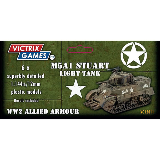 Victrix M5 Stuart (12mm) VG12011 Victrix M5 Stuart (12mm) VG12011