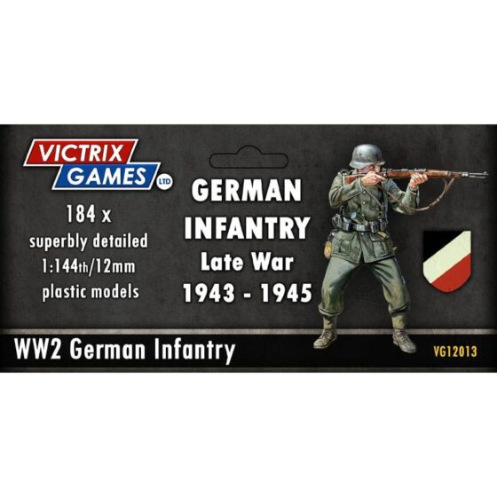 Victrix German Infantry and Heavy Weapons (12mm) VG12013 Victrix German Infantry and Heavy Weapons (12mm) VG12013