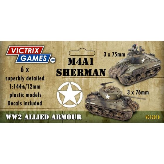 Victrix M4A1 Sherman (12mm) VG12018 Victrix M4A1 Sherman (12mm) VG12018