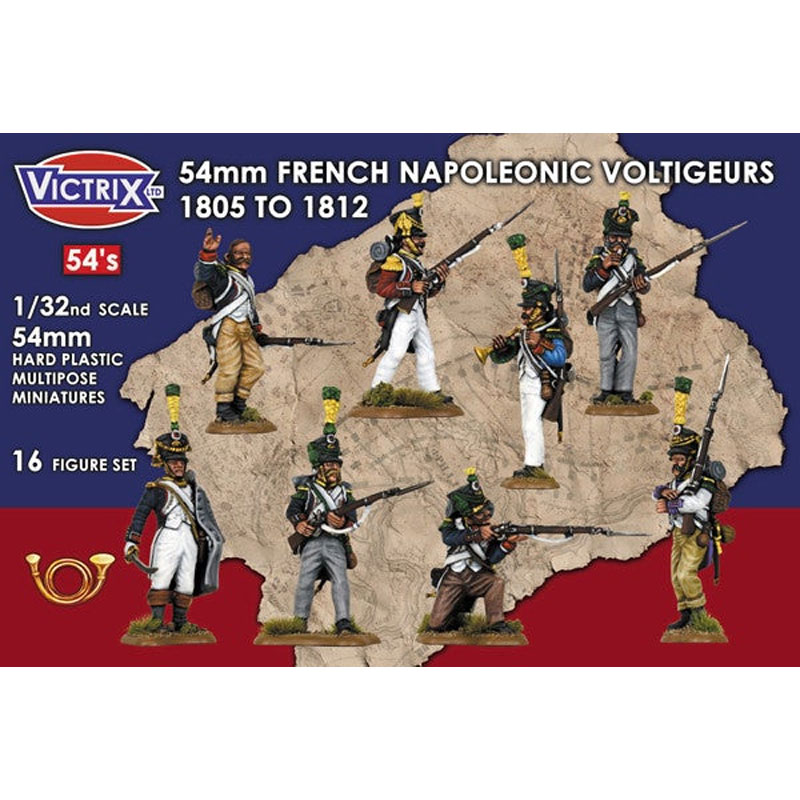 Victrix VX5403 54mm French Napoleonic Voltigeurs 1805 - 1812