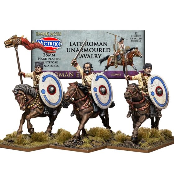 Victrix Late Roman Unarmoured Cavalry (28mm) VXDA013 Victrix Late Roman Unarmoured Cavalry (28mm) VXDA013