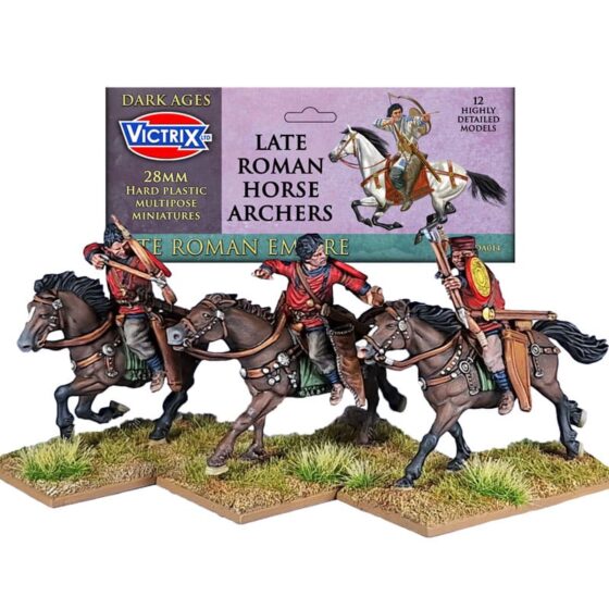 Victrix Late Roman Horse Archers (28mm) VXDA014 Victrix Late Roman Horse Archers (28mm) VXDA014