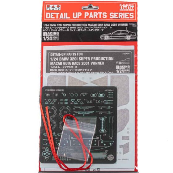1/24 Racing Series BMW 320i E46 2001 Macau Guia Race Winner Detail Up Parts NE24041 NuNu 1/24 Racing Series BMW 320i E46 2001 Macau Guia Race Winner Detail Up Parts NE24041 NuNu