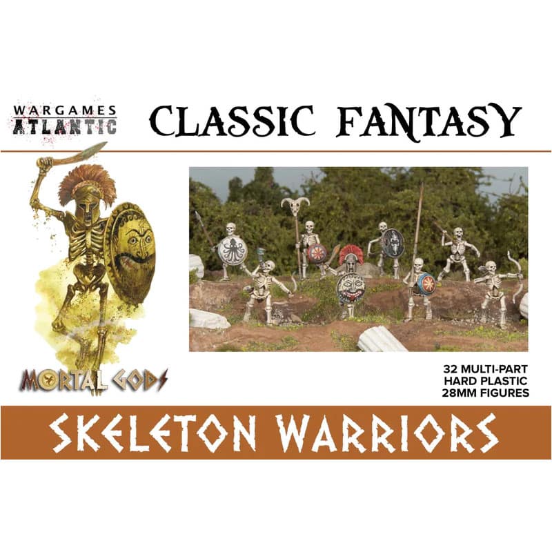 Wargames Atlantic Skeleton Infantry (28mm) |WAACF001