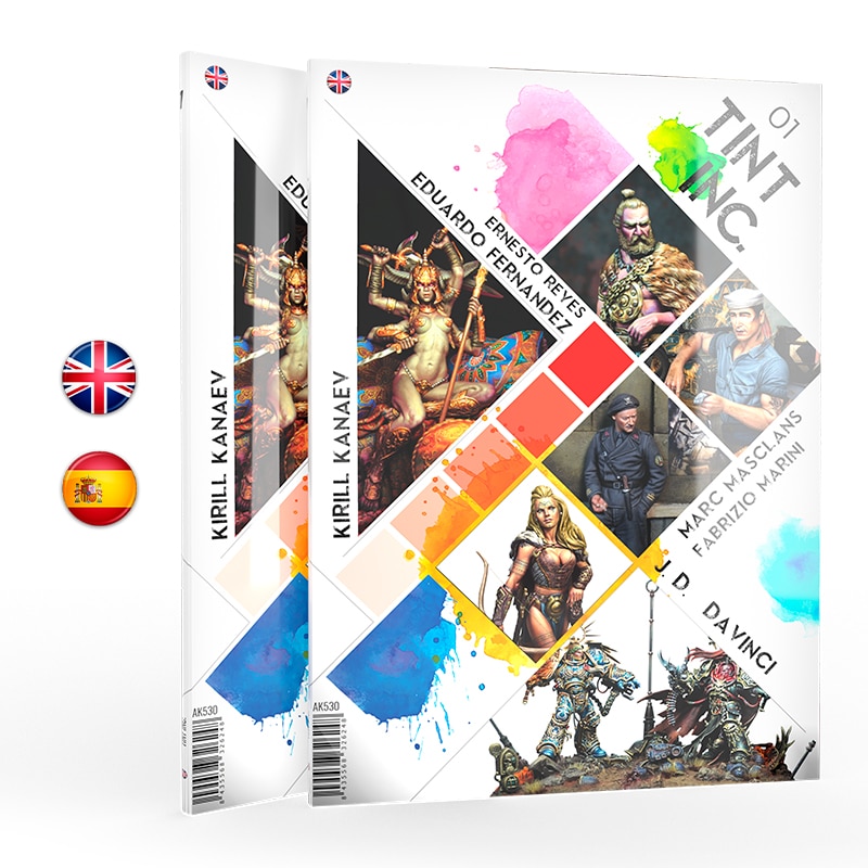 AK Interactive Tint Inc. 01 - 05 Books AK-530 AK Interactive Tint Inc. 01 - 05 Books AK-530