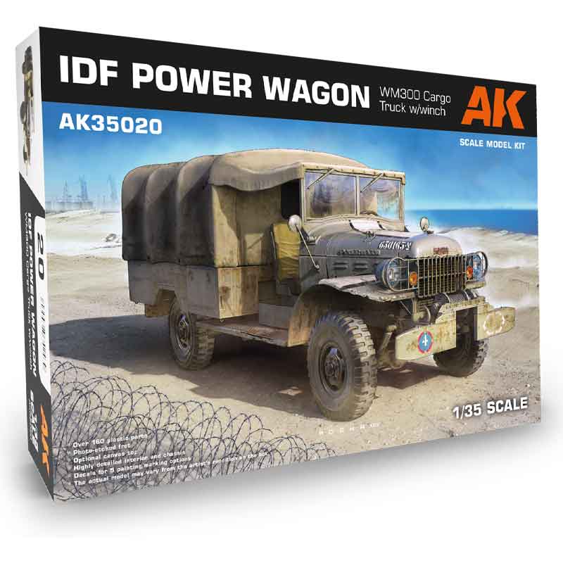 AK Interactive IDF Power Wagon Wm300 (1/35) AK-35020