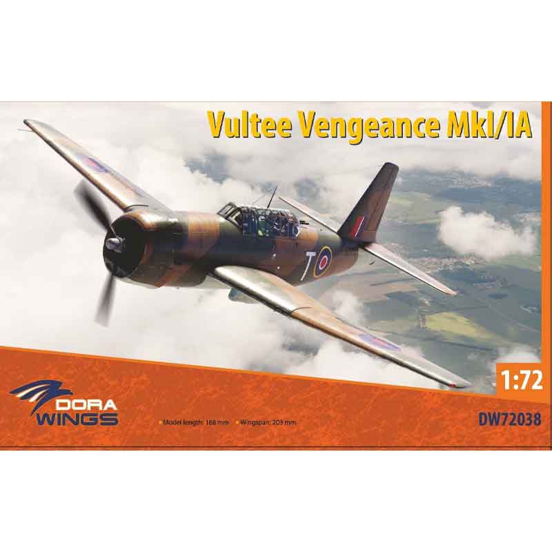 Dora Wings DW72038 1/72 Vultee Vengeance Mk1 / 1A