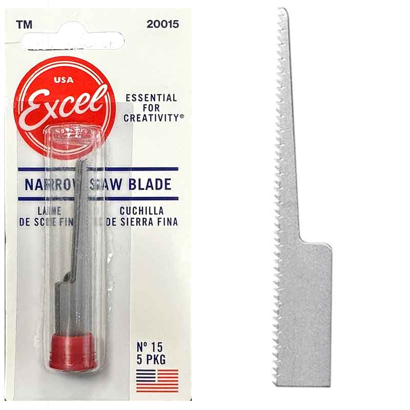 Excel 20015 5x No.15 Narrow Saw Blade