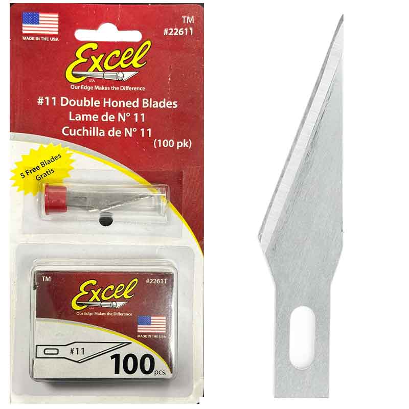 Excel 22611C 100x No 11 Double Honed Blade