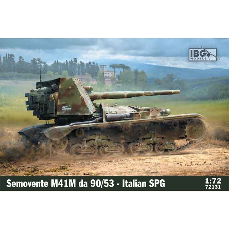 IBG Models 72131 1/72 Semovente M41M da 90/53 - Italian SPG