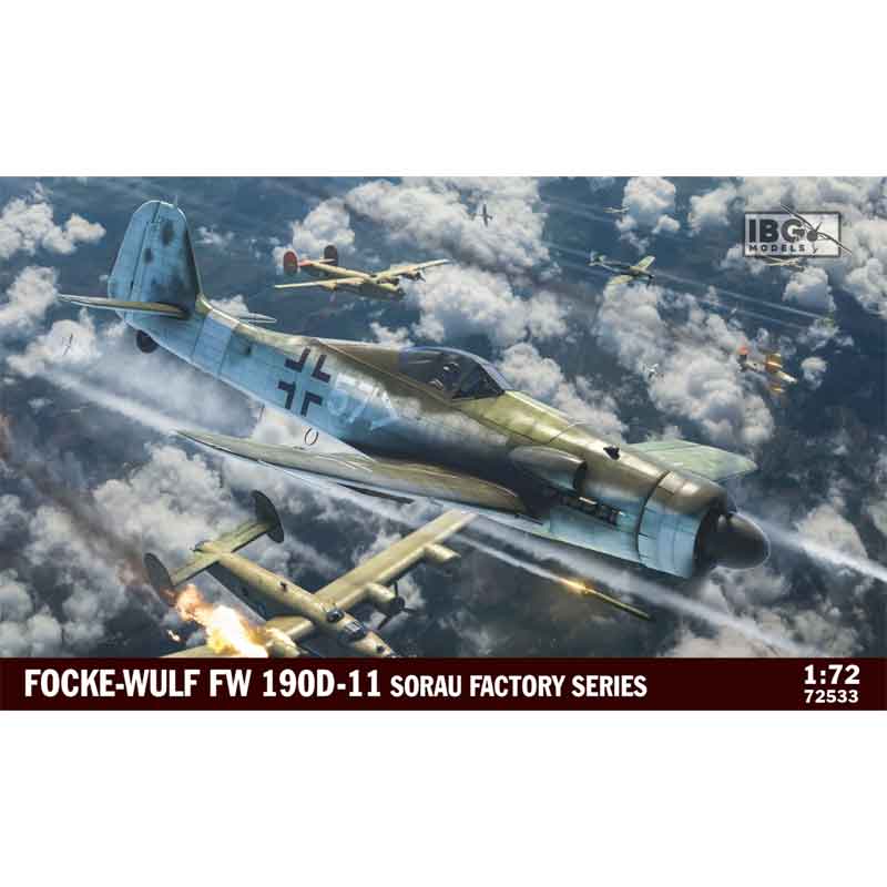 IBG Models 72533 1/72 Focke-Wulf Fw-190D-11 Sorau Factory Series