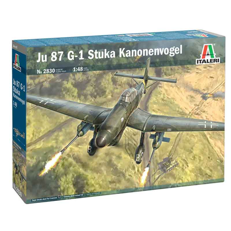 Italeri 2830 1/48 Junker Ju-87 G-1 Stuka Kanonenvogel