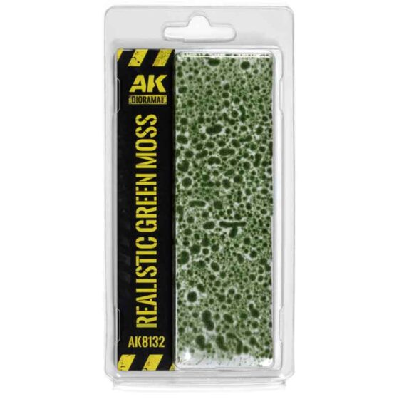 AK Interactive Realistic Green Moss AK-8132 AK Interactive Realistic Green Moss AK-8132